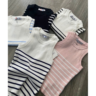Áo ba lỗ len dệt kim ZR COBÉ