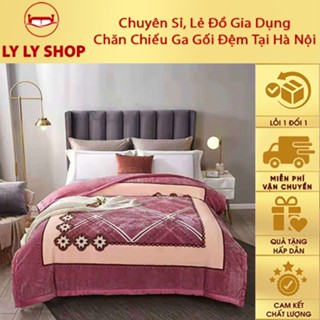 Chăn lông tuyết nhung loại dày - mền lông tuyết - chăn nhung - CHĂN NỈ 3kg- 4kg- 5kg