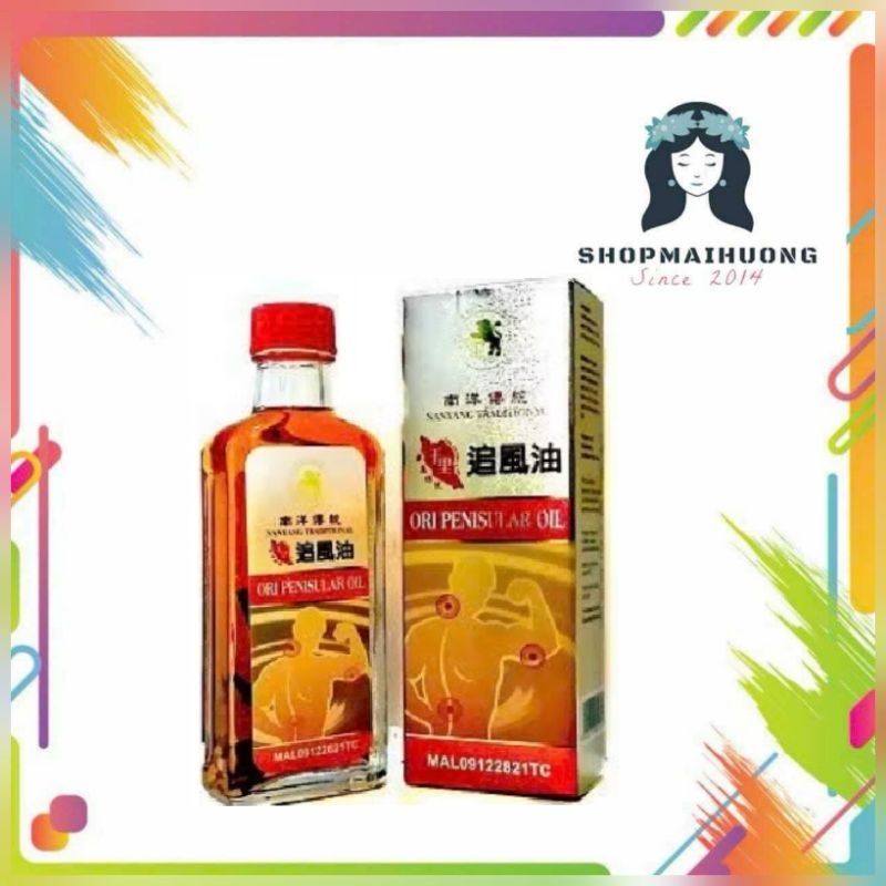 Dầu nóng xoa bóp xương khớp hiệu sư tử - chính hãng malaysia