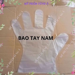 💥SĨ LẺ💥Găng Tay-Bao Tay Ni Lông Xốp HDPE 100g – Dai Chắc, Không Thấm Nước
