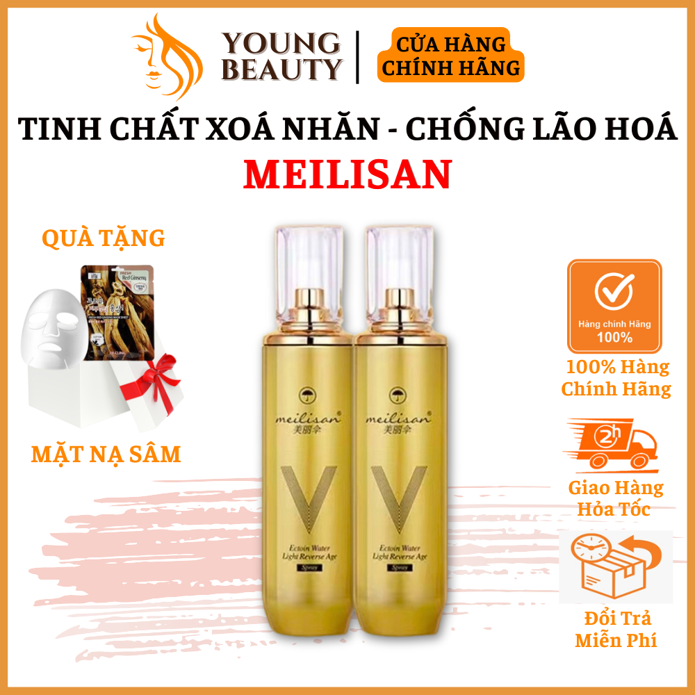 Tinh chất xoá nhăn - chống lão hoá MEILISAN - Xịt MEILISAN dưỡng da, xoá nhăn, chống lão hoá, cấp ẩm chuyên sâu 120ml