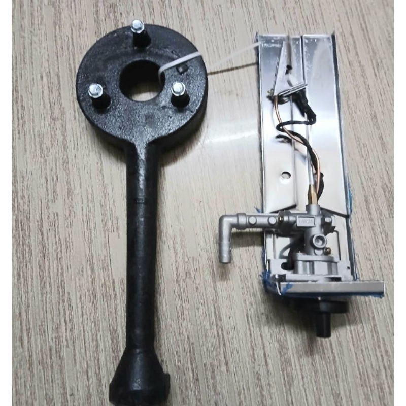 Cụm chế đánh lửa + họng điếu bếp khè ga công nghiệp ( phụ kiện bếp khè ga công nghiệp)