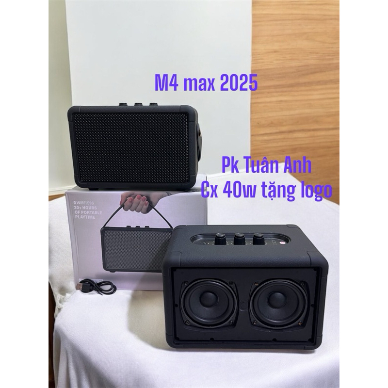 m4 max va M4 phiên bản 2025 công suất 40w hỗ trợ usb thẻ nhớ