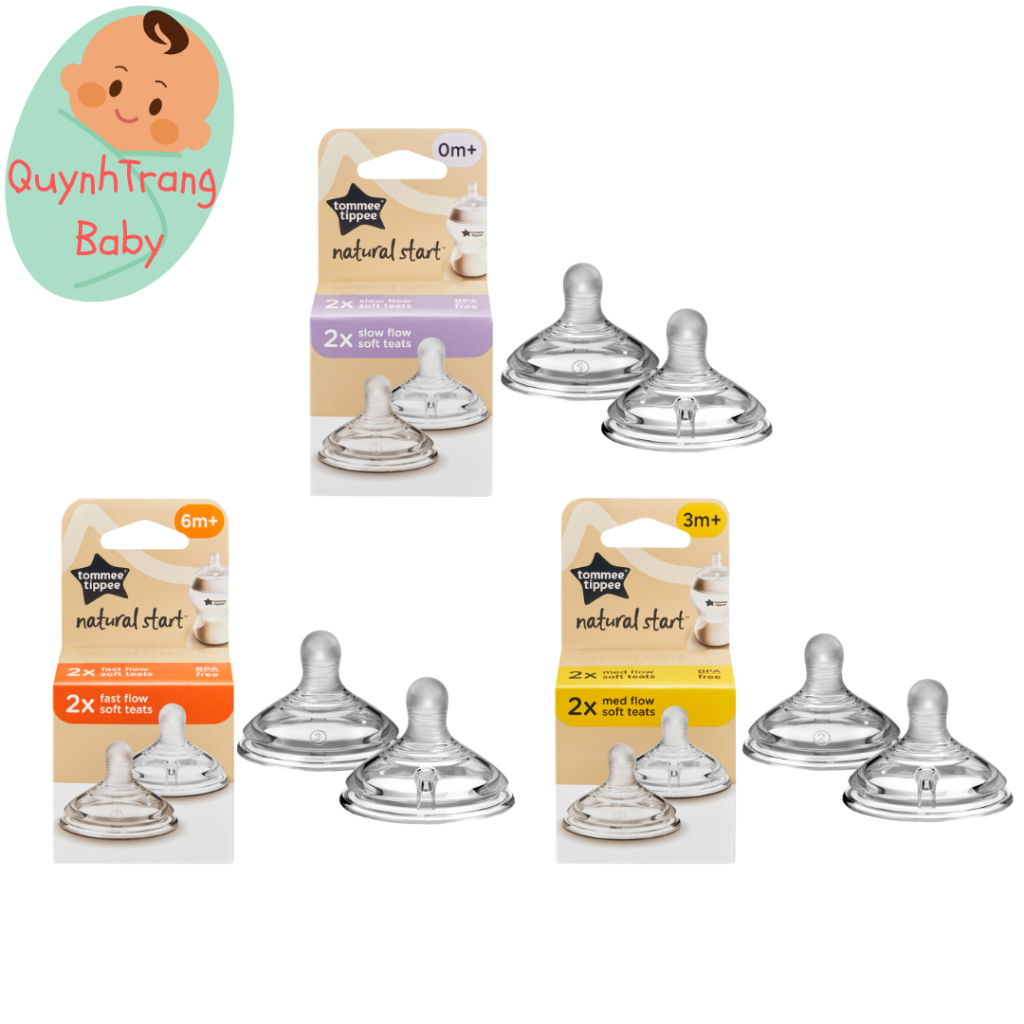 Núm ty / Núm ti thay thế bình Tommee Tippee Úc
