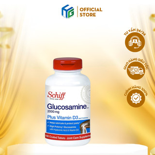   HOẢ TỐC HCM  Thuốc bổ xương khớp Schiff Glucosamine 2000mg  Schiff Glucosamine 2000mg Plus Vitamin D3  - Date 01 2027 