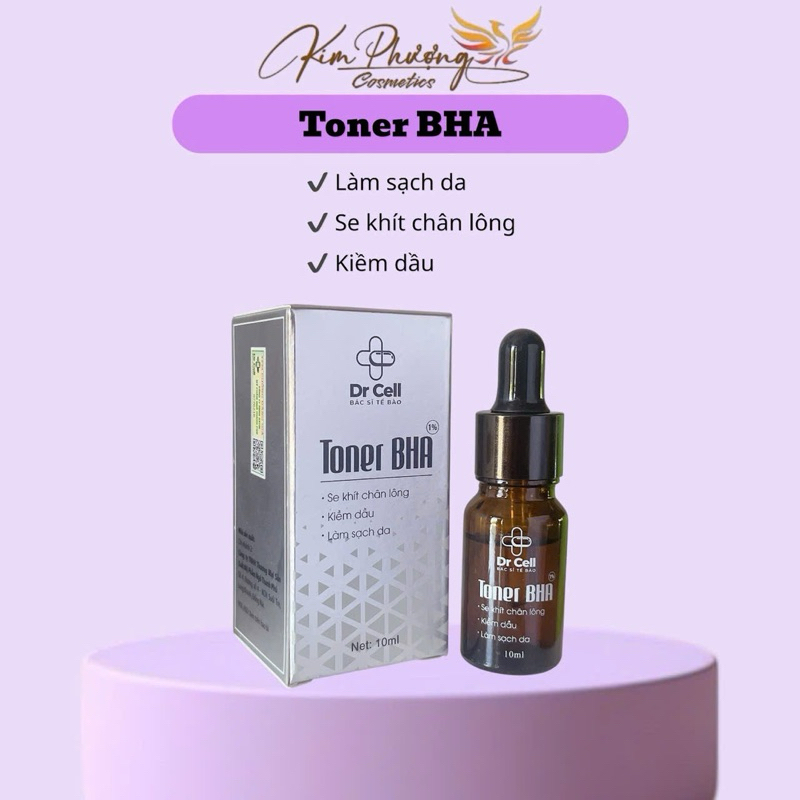 Toner BHA Dr Cell 10ml (hsd: 15/04/2026)