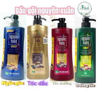 (tùy chọn) dầu gội nguyên Xuân 600ml + 10% thể tích ( dưỡng tóc/tóc thường/sạch gàu/ tóc dầu)