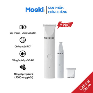Tông đơ cạo lông cắt tỉa chó mèo Pro 2 trong 1 đa năng Mookipet