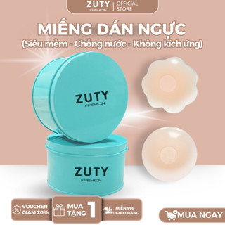 Miếng dán ngực silicon chống lộ thoáng mát hình hoa hình tròn ZUTY Sự tự tin và thoải mái 999