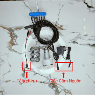 Máy sủi oxy bể cá 12v - 220V kẹp bình ắc quy hoặc cắm điện trực tiếp , dùng cho bể cá cảnh, hồ cá koi , nhà hàng hải sản