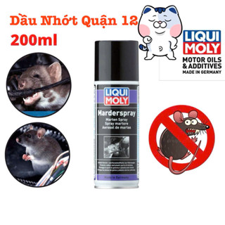  CHAI XỊT XUA ĐUỔI CHUỘT CHO XE Ô TÔ - XE MÁY LIQUI MOLY MARDER SPRAY 1515 - 200ML Germany 
