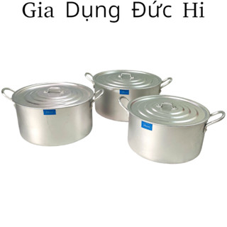Bộ 3 Nồi Nhôm Cao Cấp Size 24cm 26cm 28cm - Nồi Nhôm Hải Phòng