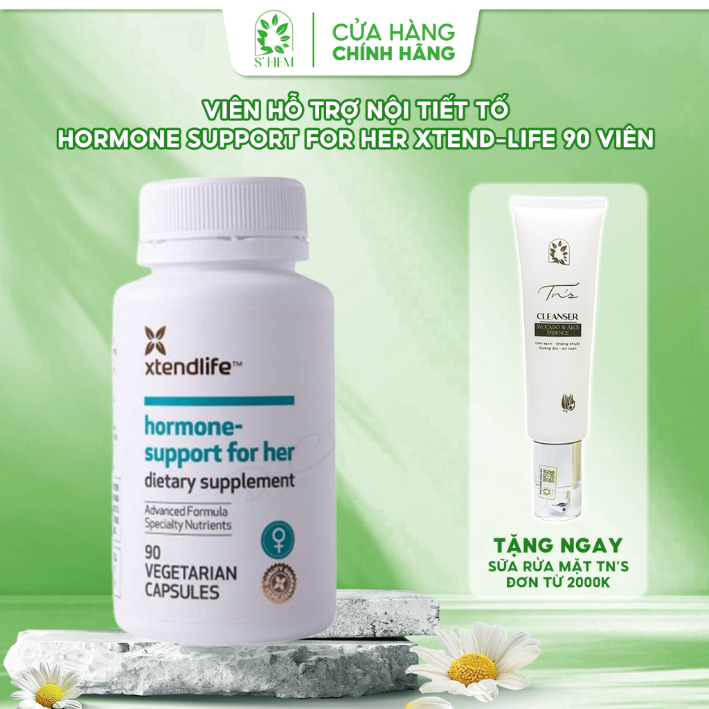 Viên hỗ trợ nội tiết tố Hormone Support For Her Xtend-Life (90 Viên)