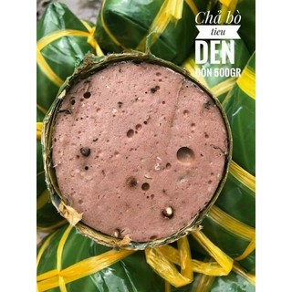 CHẢ BÒ TIÊU ĐEN.Đòn 500g(giao hỏa tốc)