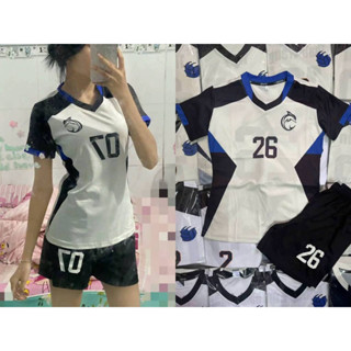 Bộ Quần Áo Bóng Chuyền Nam Nữ Trắng, Đồ Bóng Chuyền Áo Thể Thao Co Giãn Tốt, Thoáng Mát Có in Tên Số