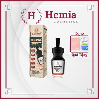  Quê Skin,Serum HA  dưỡng sáng căng bóng nhà Quê Skin có Niacinamide 10% + ZinC 1% + arbutim và nụ tầm xuân 