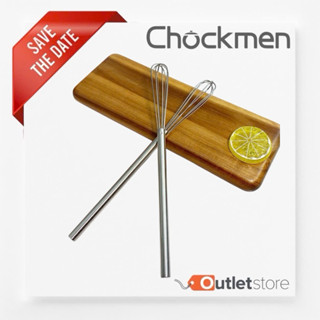 Phới Đánh Trứng Cầm Tay CHOCKMEN Inox Dày Dặn Cây Đánh Trứng Sữa Làm Bánh Pha Nước