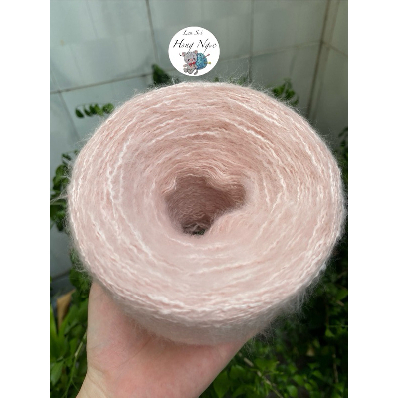 Cotton giả len Mohair mềm mịn như bông 100gr/cuộn