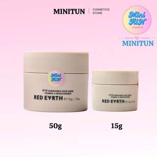 Kem Lót Red Earth V10 Cao Cấp Dưỡng Ẩm Che Lỗ Chân Lông Mềm Da 50g -15g MiniTun