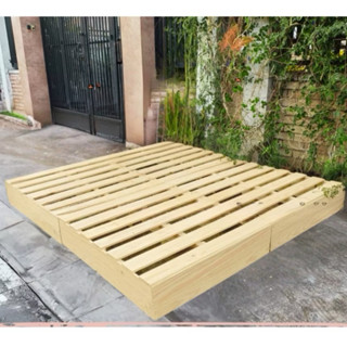   GỖ THÔNG LOẠI 1  Giường Pallet Gỗ Thông Nhập Khẩu Cao 10cm Và 30cm Gấp Gọn - PalletSinh Viên Chống Mối Mọt - BH 3 Năm 