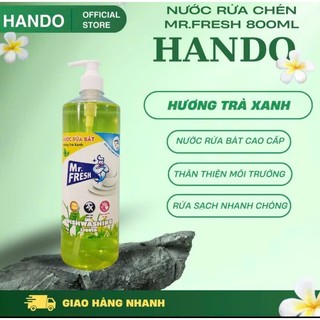 Nước rửa bát Mr.Fresh hương đào chai 800ml