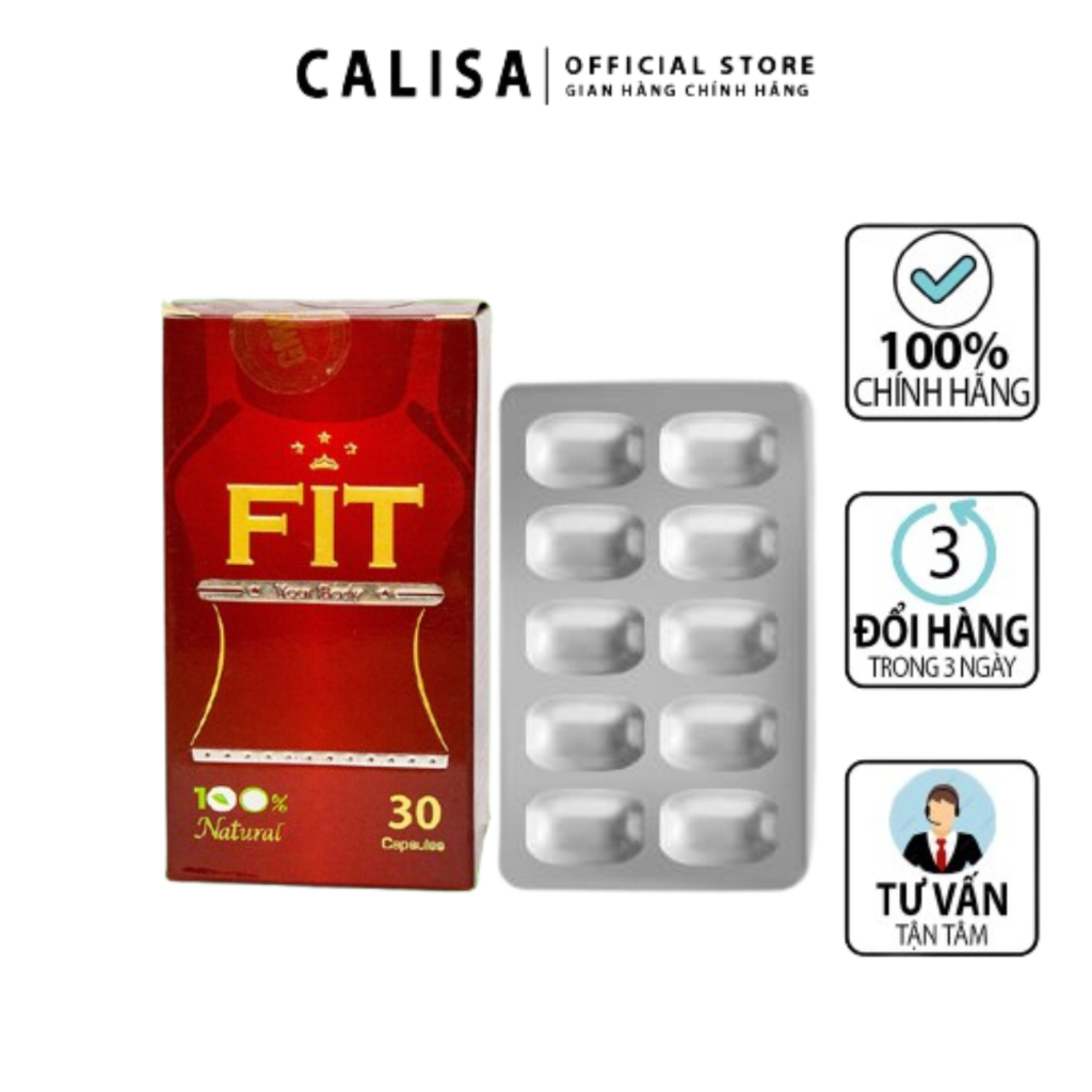 Viên uống giảm cân, giảm béo SLIM FIT (hộp 3 vĩ)
