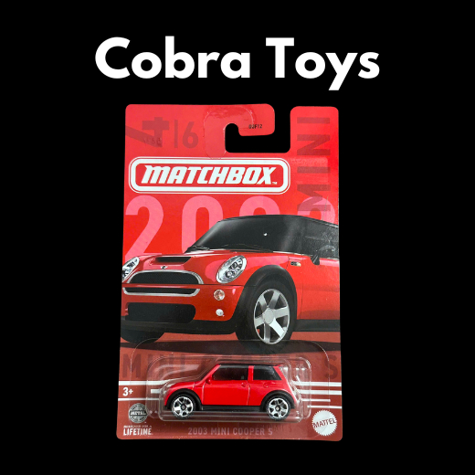 Mini Cooper Series Red 2003 Mini Cooper S - Cobra Toys - MATCHBOX - Xe mô hình tỉ lệ 1:64