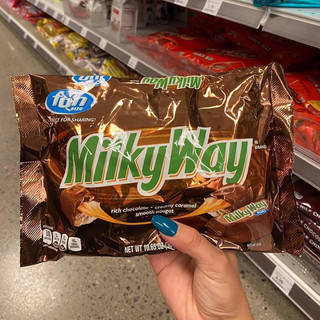 [NEW DATE : 09/2026] 🍫 SOCOLA NHÂN CARAMEL CHẢY CỦA MỸ MILKY WAY BAR CREAMY CARAMEL FUN SIZE GÓI 301.9G U.S.A 🛬🗽🇺🇸
