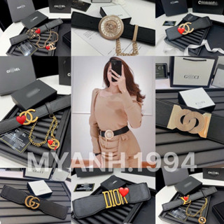 ( ảnh thật ) BELT, đai váy da, thắt lưng cao cấp sang chảnh cho nữ