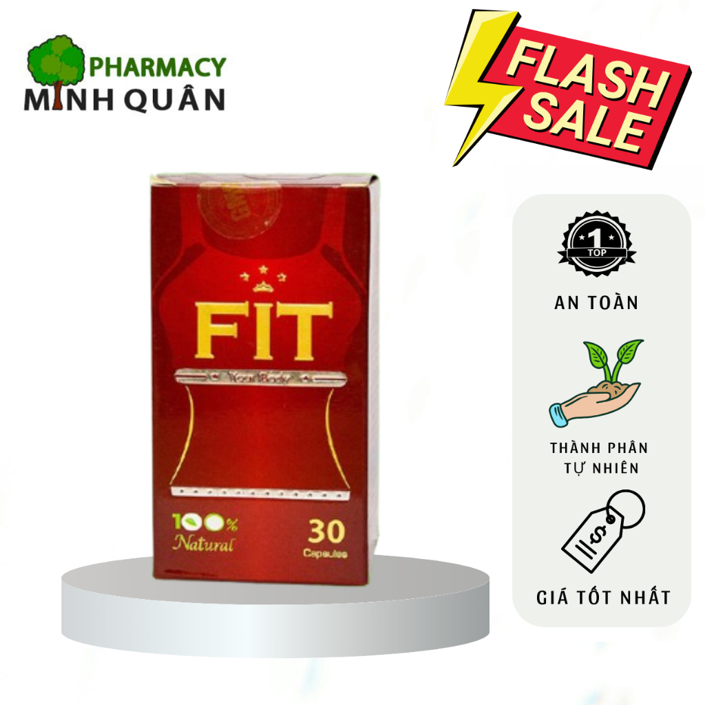Viên uống giảm cân, giảm béo SLIM FIT (hộp 3 vĩ) .