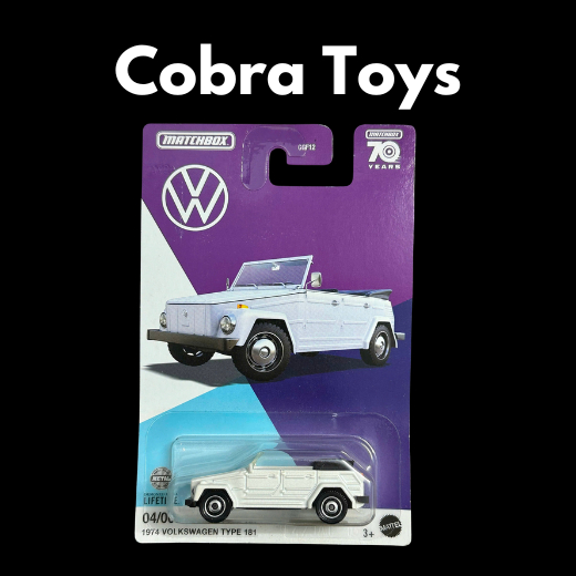 1974 VOLKSWAGEN TYPE 181 - Cobra Toys - MATCHBOX - Xe mô hình tỉ lệ 1:64