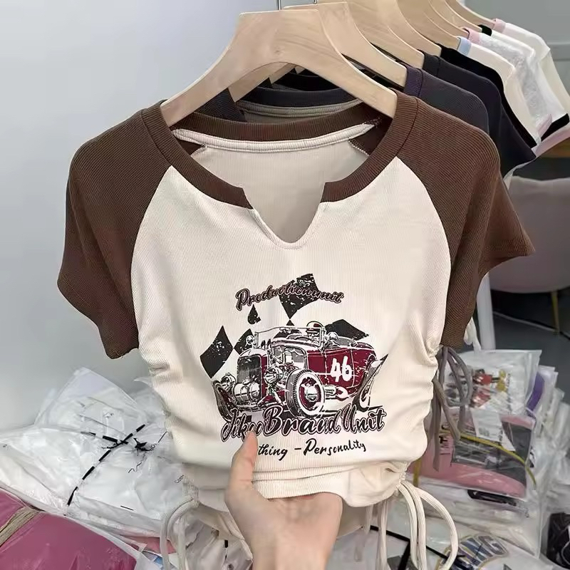 Áo CROTOP nữ kiểu hot trend tiktok douyin