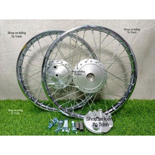 CẶP BÁNH CĂM WAVE A , WAVE, DREAM, NIỀN SẮT UNION, ĐÙM ZIN 99% KÈM 2.MÁ ĐÙM .