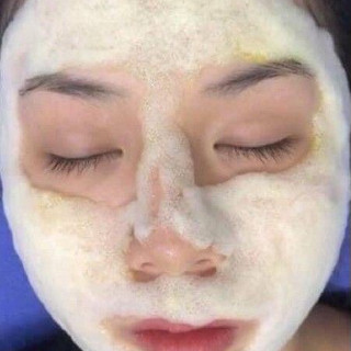 Mặt Nạ Sủi Bọt Nghệ - Làm đẹp, dưỡng da Từ Thiên Nhiên - Bột mặt nạ thiên nhiên