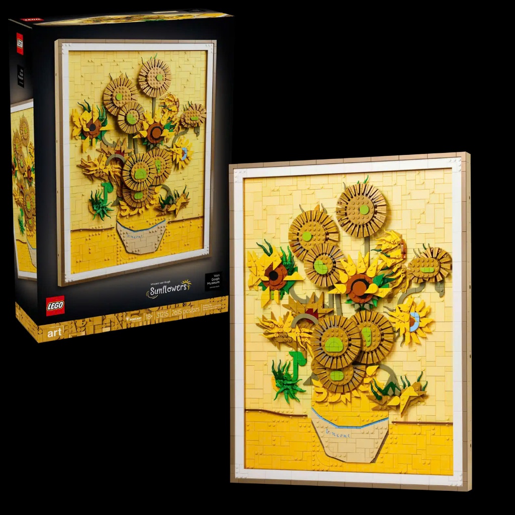 Lego 31215 Đồ Chơi Lắp Ghép Sunflowers - Bức Tranh Hoa Hướng Dương