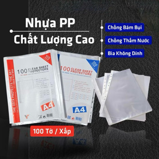 Bìa Lỗ A4, Bìa Đục Lỗ, Bìa Lá Lỗ 400G - 600G