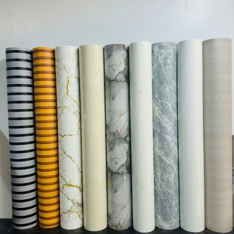 Tấm pvc vân đá khổ 1.2m *3m và 0.6m*3m sẵn keo tự dính, dày 3mm, decal dán bếp chống dầu mỡ, decal d