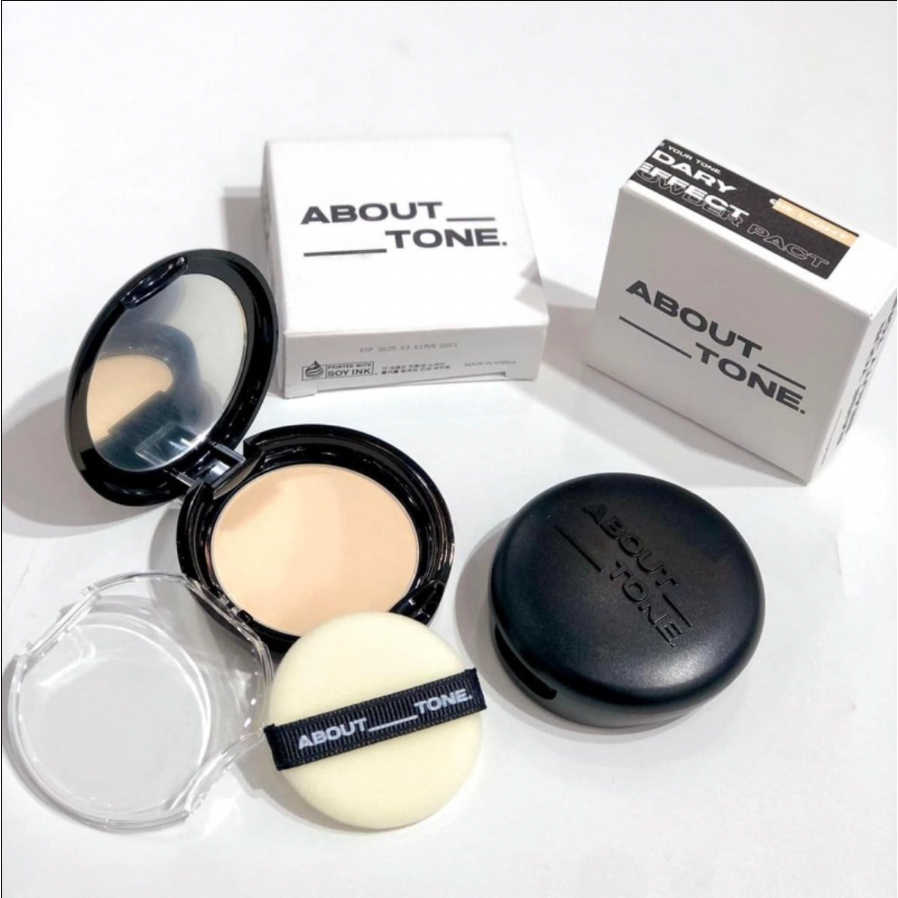 Phấn Phủ Dạng Nén About Tone Blur Effect/ Airly Effect/ Glow Effect Power Pact 8g