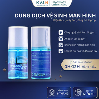 Dung dịch vệ sinh màn hình máy tính Kai.N giúp làm sạch điện thoại, máy ảnh, đồng hồ, laptop