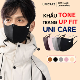  Khẩu Trang Unicare Tone Up Fit Chính Hãng Khẩu Trang Vải Chống Tia UV Kháng Khuẩn Có Dây Điều Chỉnh 