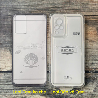 Ốp lưng Vivo V21 V 21 4G 5G loại dẻo trong bảo vệ cam và loại không che cam dày xịn cao cấp, bền đẹp