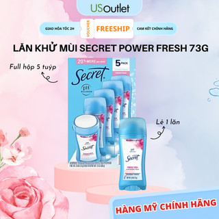  Sáp khử mùi Secret Powder Fresh 73g- Hàng Mỹ 