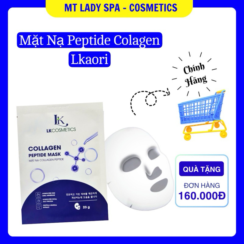 M40- Mặt nạ cấp peptide collegen Lkaori (Chính Hãng)
