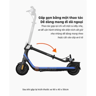 Xe Điện Scooter Trẻ Em Segway Ninebot C2 Pro
