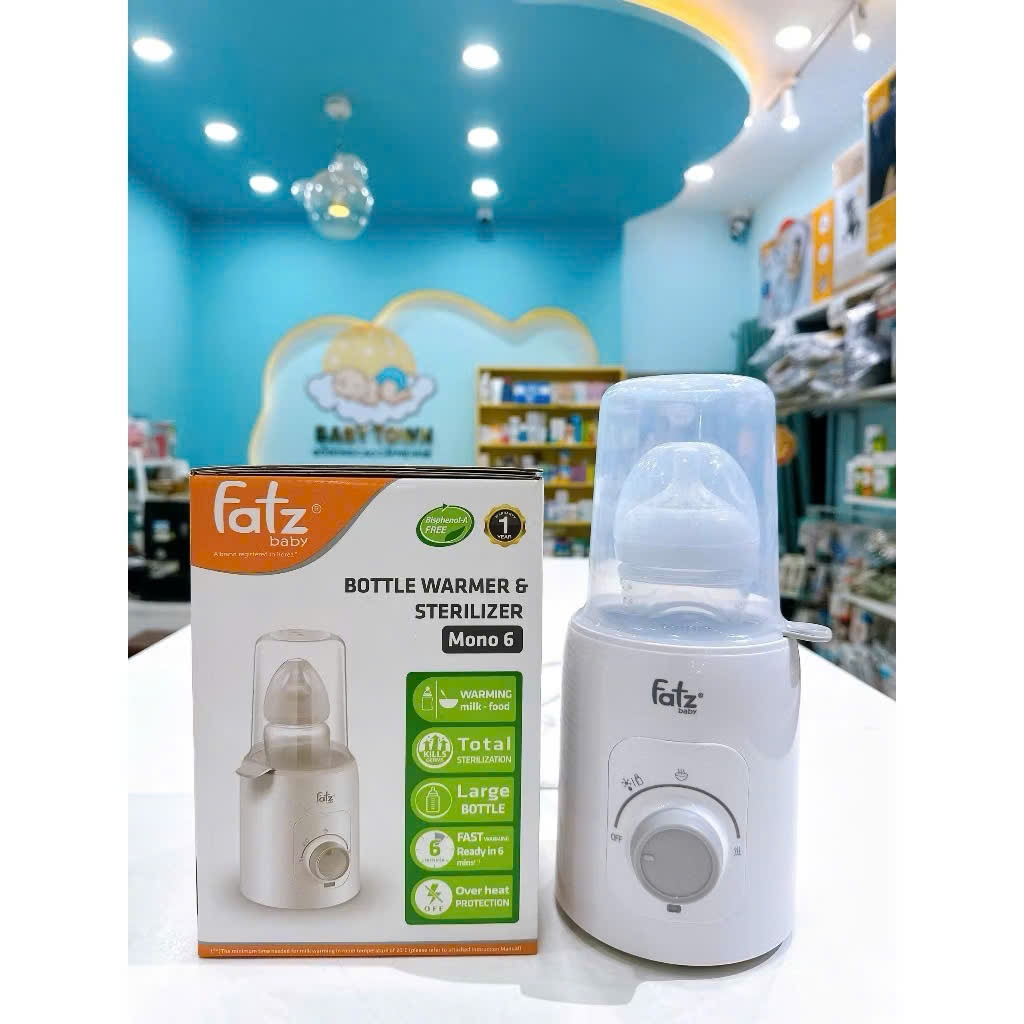 MÁY HÂM SỮA CHO BÉ FATZBABY - MONO 2 / MONO 6 / MONO 7 - MOAZBEBE MB033 / MB039
