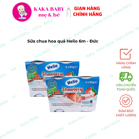 Sữa chua hoa quả Helio 6m - Đức