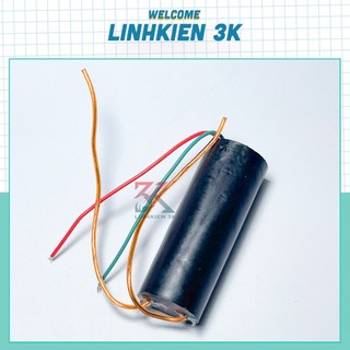 Bộ module tăng áp 1000kv dây vàng, máy đánh lửa, module chế học tập ( combo linh kiện đầy đủ chưa hàn )