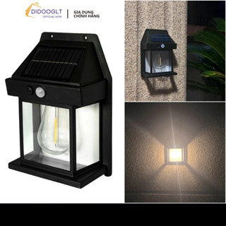 Đèn Năng Lượng Mặt Trời Cảm Biến Hồng Ngoại -  Đèn Tích Điện Năng Lượng Treo Tường Chống Thấm Nước (DIDOOGLT)