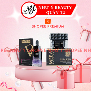 Combo Kem Face Collagen DNA Pro V2 Cá Hồi 30g và Tinh Chất Ampoule Saffron MeeA Organic Chính hãng