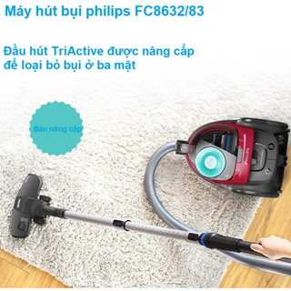 MÁY HÚT BỤI PHILIPS POWERPRO ACTIVE FC8632 ,BẢO HÀNH 24 THÁNG
